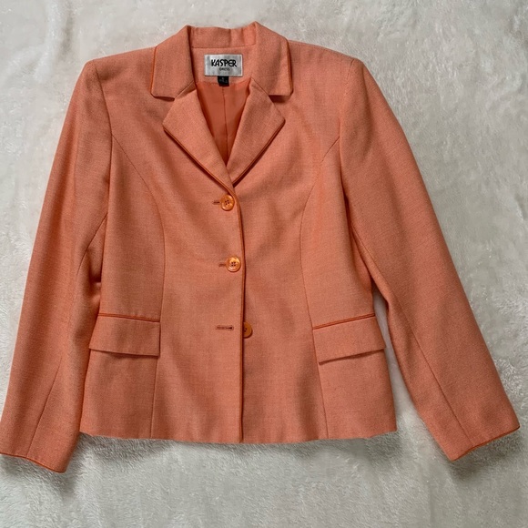 Orange Kasper Two-piece Suit - Picture 3 of 9